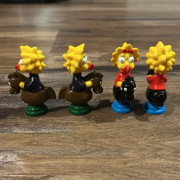 Vintage 1991 The Simpsons 3-D Chess 32 Pieces ONLY - Picture 10 of 13